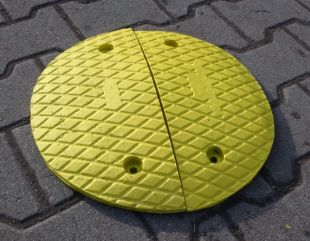 Próg podrzutowy U-17, PW-P | 5 cm, drogowy, żółty